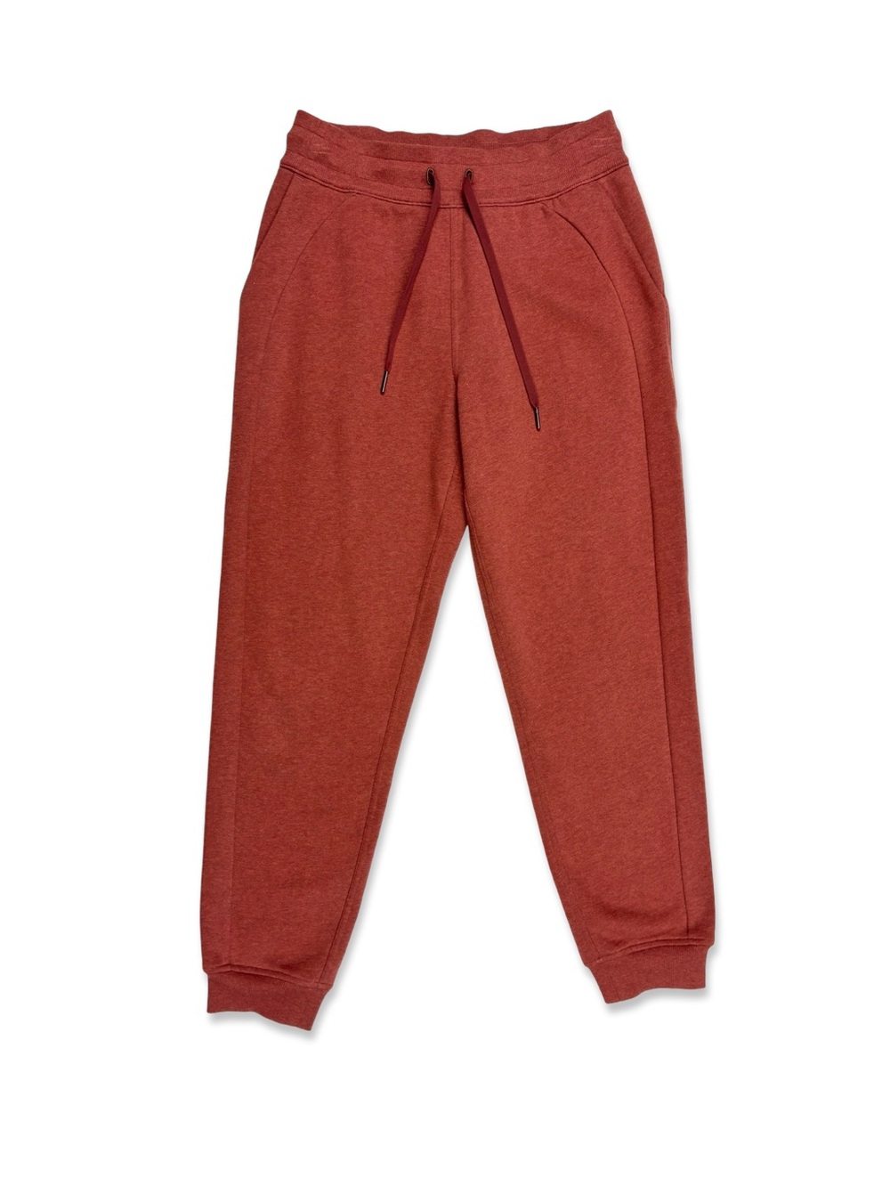 Lululemon Scuba High Rise Jogger Sweatpants in Smokey Red